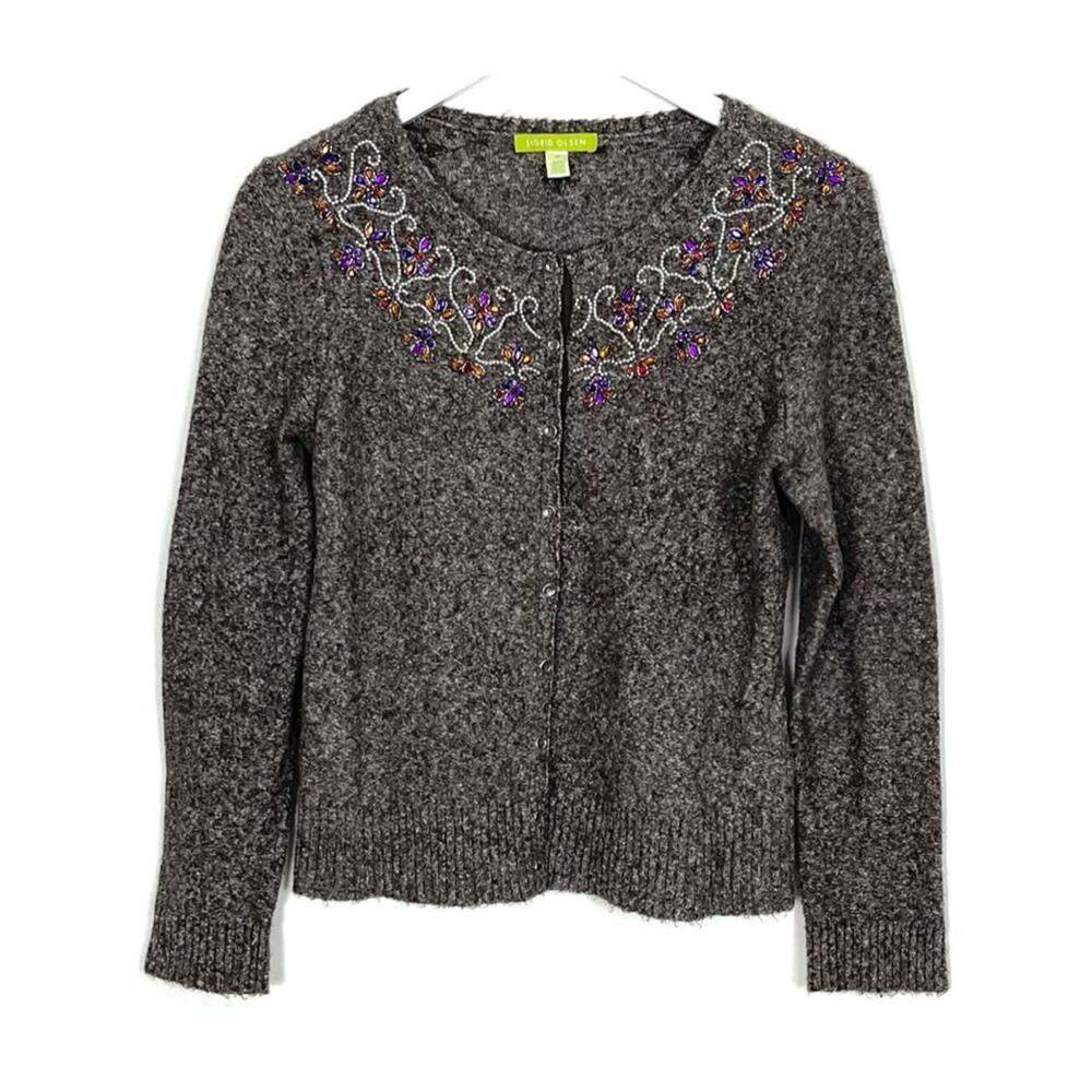 Sigrid Olsen Beaded Cardigan